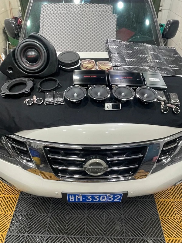 西安雙龍影音|日產(chǎn)途樂(lè)升級(jí)路翼ROAD WING汽車音響